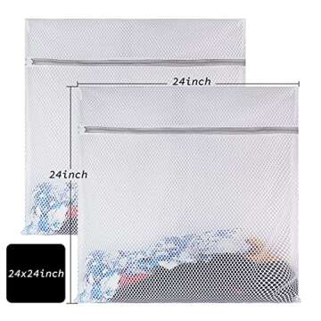 XX-Large Honeycomb Mesh Laundry Bags | Durable Delicates Wash Bags