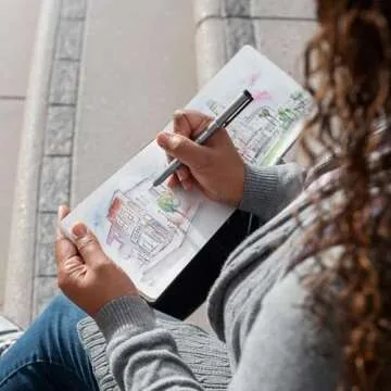 Funto Watercolor Journal, 3.5x5.5, 2 Pack, 48 Pages Each, Cold-Pressed with Inner Pocket, 110lb/230gsm, Suitable for Techniques and Mixed Media