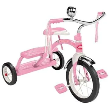 Radio Flyer Classic Pink Dual Deck Tricycle