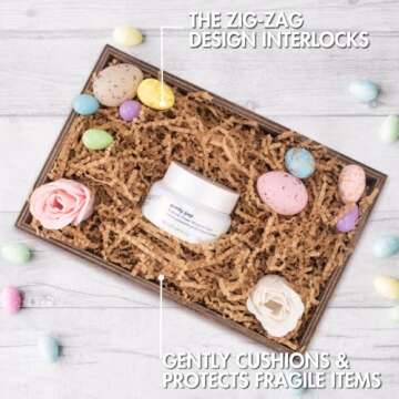 MagicWater 5 oz Kraft Crinkle Cut Paper Shred Filler