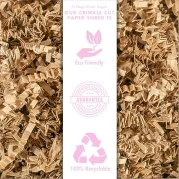 MagicWater 5 oz Kraft Crinkle Cut Paper Shred Filler