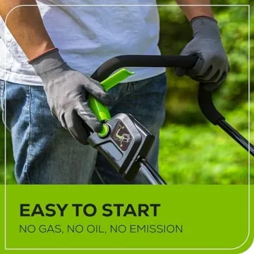 Greenworks 24V 13" Cordless Lawn Mower with Battery