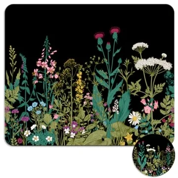 iDonzon Square Mouse Pad with Coaster: Soft, Functional, Stylish