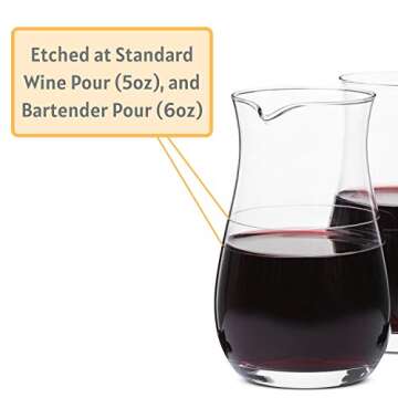 BTaT- Wine decanter, 2 PCS, 9.3 oz, Small Wine Carafe, Small Carafe, Mini Carafe, Glass Wine Carafe, Single Serve Wine Carafe, Small Decanter, Small Wine Decanter, Single Serving Wine decanter