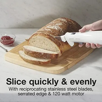 Proctor Silex Easy Slice Electric Knife - Versatile & Lightweight