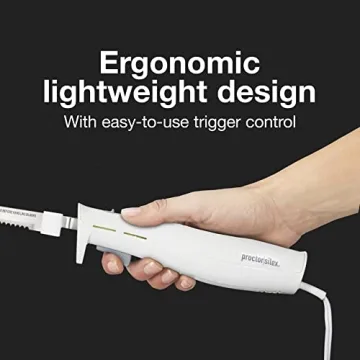 Proctor Silex Easy Slice Electric Knife - Versatile & Lightweight