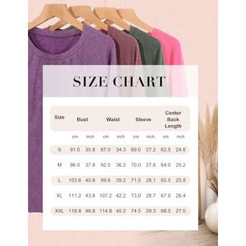 Zeagoo Long Sleeve Tops Casual Tunic Shirts for Women