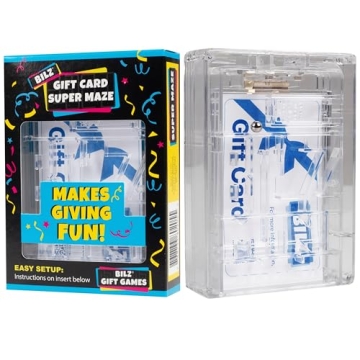 BILZ Money Puzzle - Brain Teasing Maze for Cash or Gift Cards - Fun Way to Give Gifts - Perfect for ...