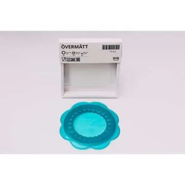 Ikea OVERMATT Silicone Food Lids Set of 3 Multi-Colour