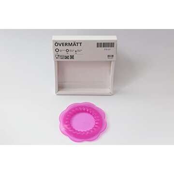 Ikea OVERMATT Silicone Food Lids Set of 3 Multi-Colour