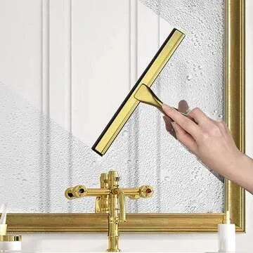 HIWARE All-Purpose Shower Squeegee for Streak-Free Cleaning