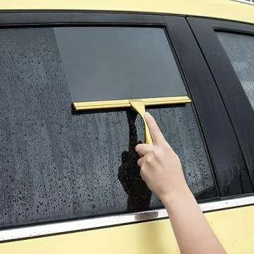 HIWARE All-Purpose Shower Squeegee for Streak-Free Cleaning