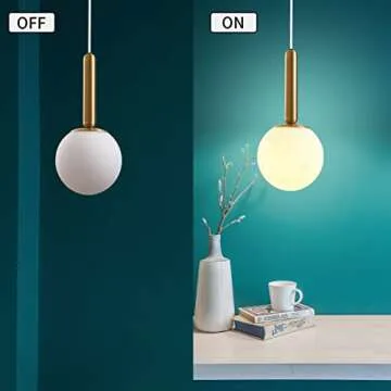 Elegant Globe Chandelier - Modern Matte White Lighting Fixture