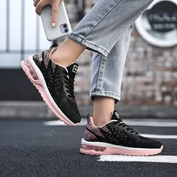 JARLIF Air Tennis Running Shoes - Stylish Comfort for Women