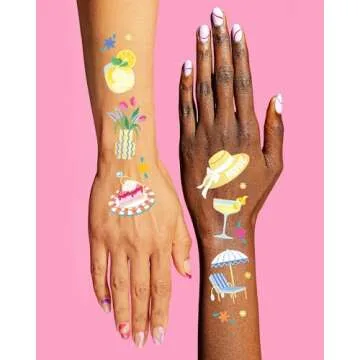 xo, Fetti Bachelorette Temporary Tattoos - 50 Styles