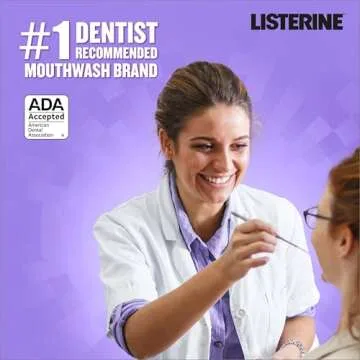 Listerine Fluoride Mouthwash Fresh Mint Pack of 12