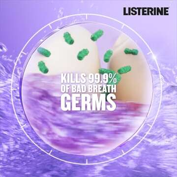 Listerine Fluoride Mouthwash Fresh Mint Pack of 12