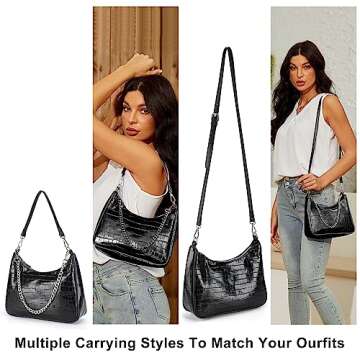 Trendy STAISE Vegan Leather Shoulder Bag for Women