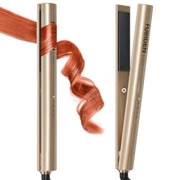 2-in-1 Flat Iron and Curler for Elegant Styles