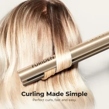 2-in-1 Flat Iron and Curler for Elegant Styles