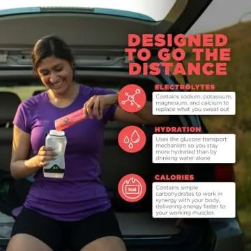 Tailwind Nutrition Endurance Fuel, Electrolyte & Hydration Sports Drink Mix Powder with Caffeine, Gluten-Free, Vegan, Raspberry Buzz, 50 Servings (Caffeinated)