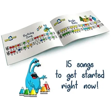 MINIARTIS Desk Bells for Kids - Fun Musical Toys for Toddlers