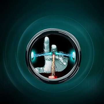 hecere Waterproof Ceramic NFC Ring, NFC Forum Type 2 215 496 bytes Chip Universal for Mobile Phone, ...