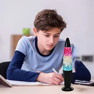 Playlearn Glitter Lamp - USB Powered Night Light for Kids