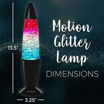 Playlearn Glitter Lamp - USB Powered Night Light for Kids
