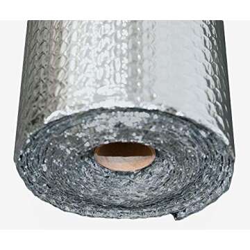 Double Bubble Reflective Foil Insulation Roll for Weatherproofing
