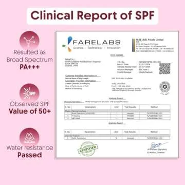 Aravi Beetroot Lip Balm with SPF 50 for Nourished Lips