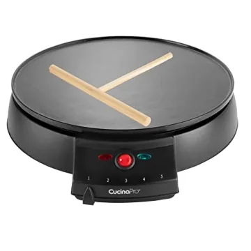 Cucinapro 12" Non-Stick Crepe Maker for Easy Breakfast Creations
