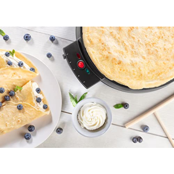 Cucinapro 12" Non-Stick Crepe Maker for Easy Breakfast Creations