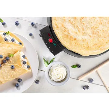 Cucinapro 12" Non-Stick Crepe Maker for Easy Breakfast Creations