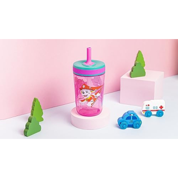 Zak Designs Paw Patrol Tumblers - Safe, Leakproof Fun for Kids