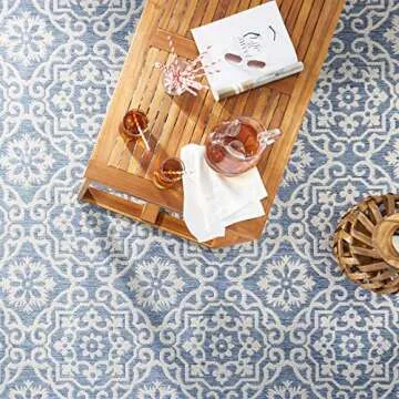 Nicole Miller Geometric Indoor/Outdoor Area Rug 6'6x9'2"