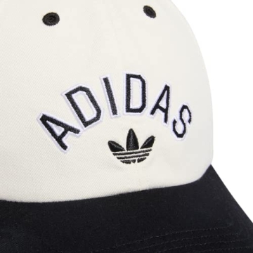 Adidas Originals New Prep Relaxed Cotton Hat - Wonder White/Black