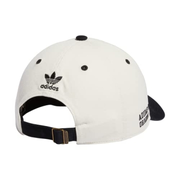 Adidas Originals New Prep Relaxed Cotton Hat - Wonder White/Black