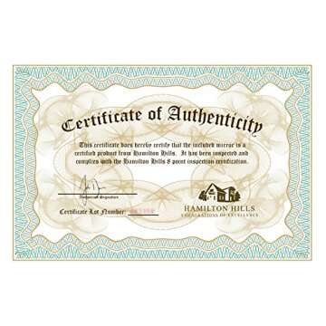 Hamilton Hills 22x30 inch Metal Gold Frame Mirror for Bathroom | Brushed Rectangular Rounded Corner Vanity | 2" Deep Set Design Large Wall Mirrors Decorative | Hangs Horizontal and Vertical