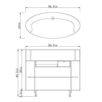 Reception Desk Reception Area Counter Office Receptionist Desk with LED Lights STAR FERRY