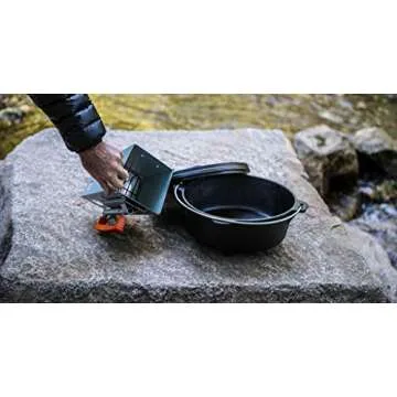 CampMaid Portable Collapsible Charcoal Starter for Grills