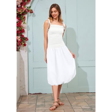 Stylish Calbatic Sleeveless Summer Dress for Women