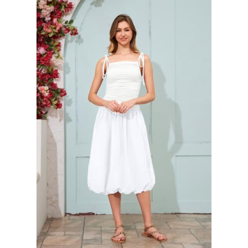 Stylish Calbatic Sleeveless Summer Dress for Women