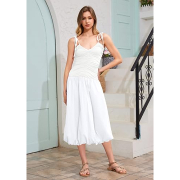 Stylish Calbatic Sleeveless Summer Dress for Women