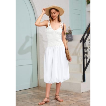 Stylish Calbatic Sleeveless Summer Dress for Women