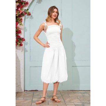 Stylish Calbatic Sleeveless Summer Dress for Women