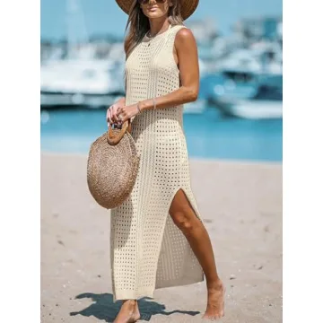 Stylish CUPSHE Women Bodycon Beach Cover Up Dress