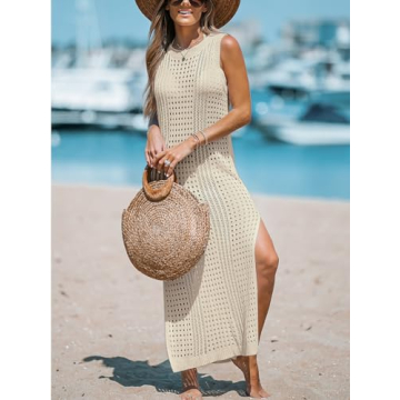 Stylish CUPSHE Women Bodycon Beach Cover Up Dress