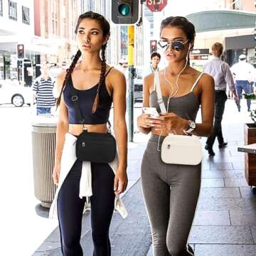 MAXTOP Small Crossbody Bags for Women Men Cellphone Belt Bag Purse Fanny Pack with Adjustable Strap ...