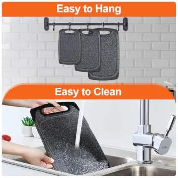 KIMIUP Kitchen Cutting Board Set: Safe & Stylish Boards